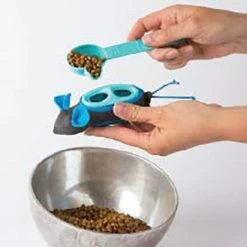 Doc & Phoebe's Cat Co. The Hunting Snacker Interactive Cat Treat Toy, Blue -Cat Products Store 279341 PT6. AC SS1800 V1617397296