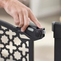 Frisco Metal Pattern Extra Wide Auto-close Dog Gate -Cat Products Store 280285 PT4. AC SS1800 V1627400531