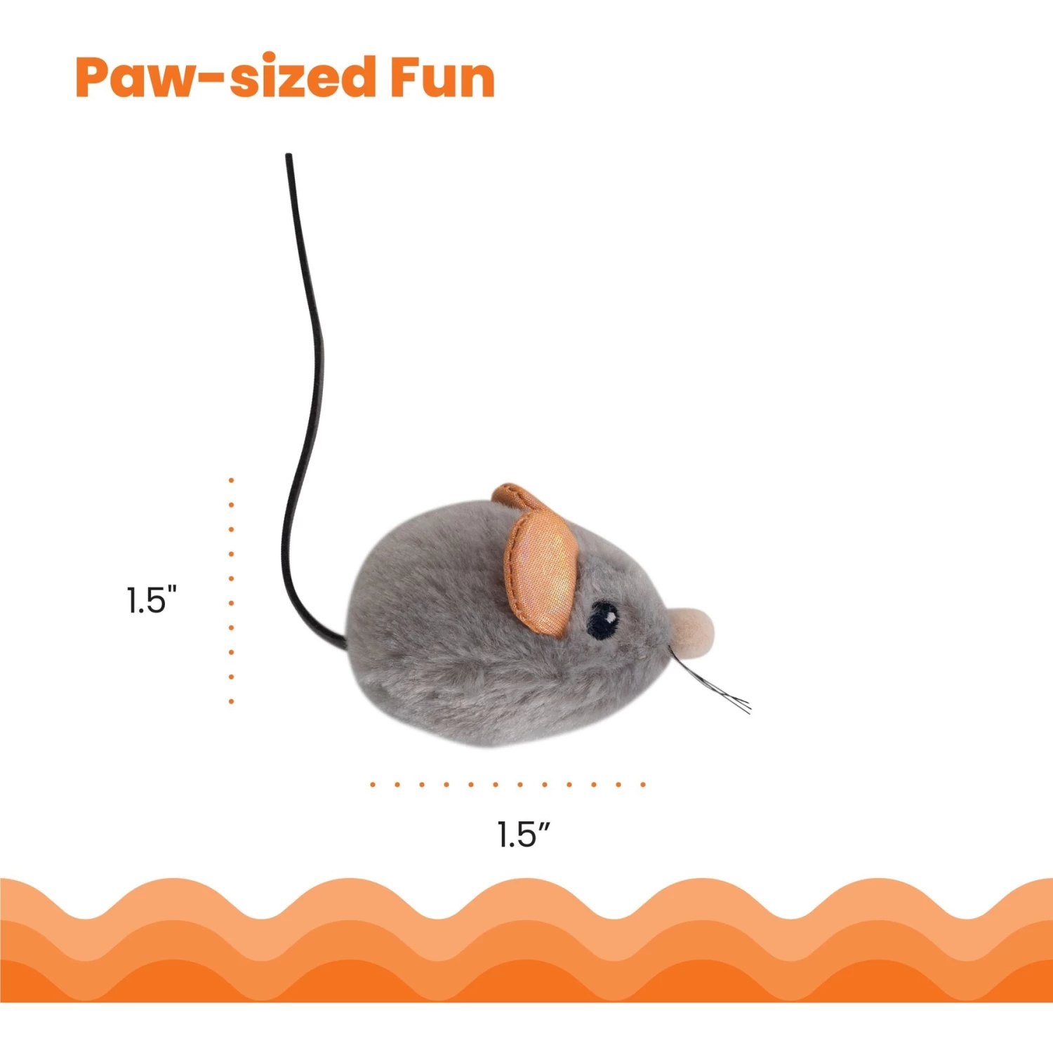 Catstages Squeak Squeak Mouse Cat Toy 7 Catstages Squeak Squeak Mouse Cat Toy - Image 5