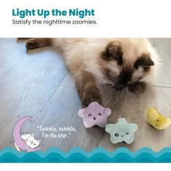Catstages Toss 'N Twinkle Plush Cat Toy With Catnip, 3 Count -Cat Products Store 282271 PT1. AC SS1800 V1636502621