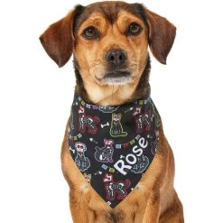 Frisco Dia De Los Muertos Personalized Dog & Cat Bandana 17 Frisco Dia De Los Muertos Personalized Dog & Cat Bandana -Cat Products Store 287052 PT6. AC SS1800 V1623246755