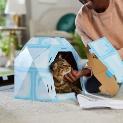 Frisco Igloo Cardboard Cat House -Cat Products Store 287293 PT3. AC SS1800 V1692035199