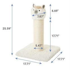 Frisco Animal Series Cat Scratching Post, Llama -Cat Products Store 289335 PT1. AC SS1800 V1631047467
