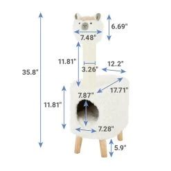 Frisco Animal Series Cat Condo, Llama -Cat Products Store 289340 PT1. AC SS1800 V1631047416