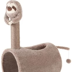 Frisco Animal Series Cat Tunnel With Scratching Post, Sloth -Cat Products Store 289346 PT2. AC SS1800 V1630679827