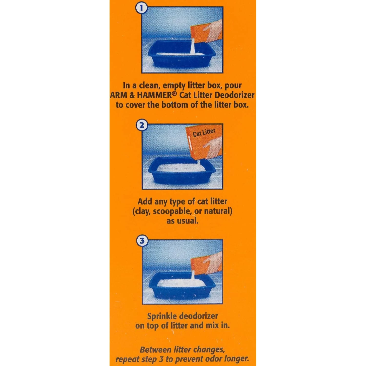 Arm & Hammer Litter Cat Litter Deodorizer Powder & Arm & Hammer Litter Slide Multi-Cat Scented Clumping Clay Cat Litter 6 Arm & Hammer Litter Cat Litter Deodorizer Powder & Arm & Hammer Litter Slide Multi-Cat Scented Clumping Clay Cat Litter - Image 4