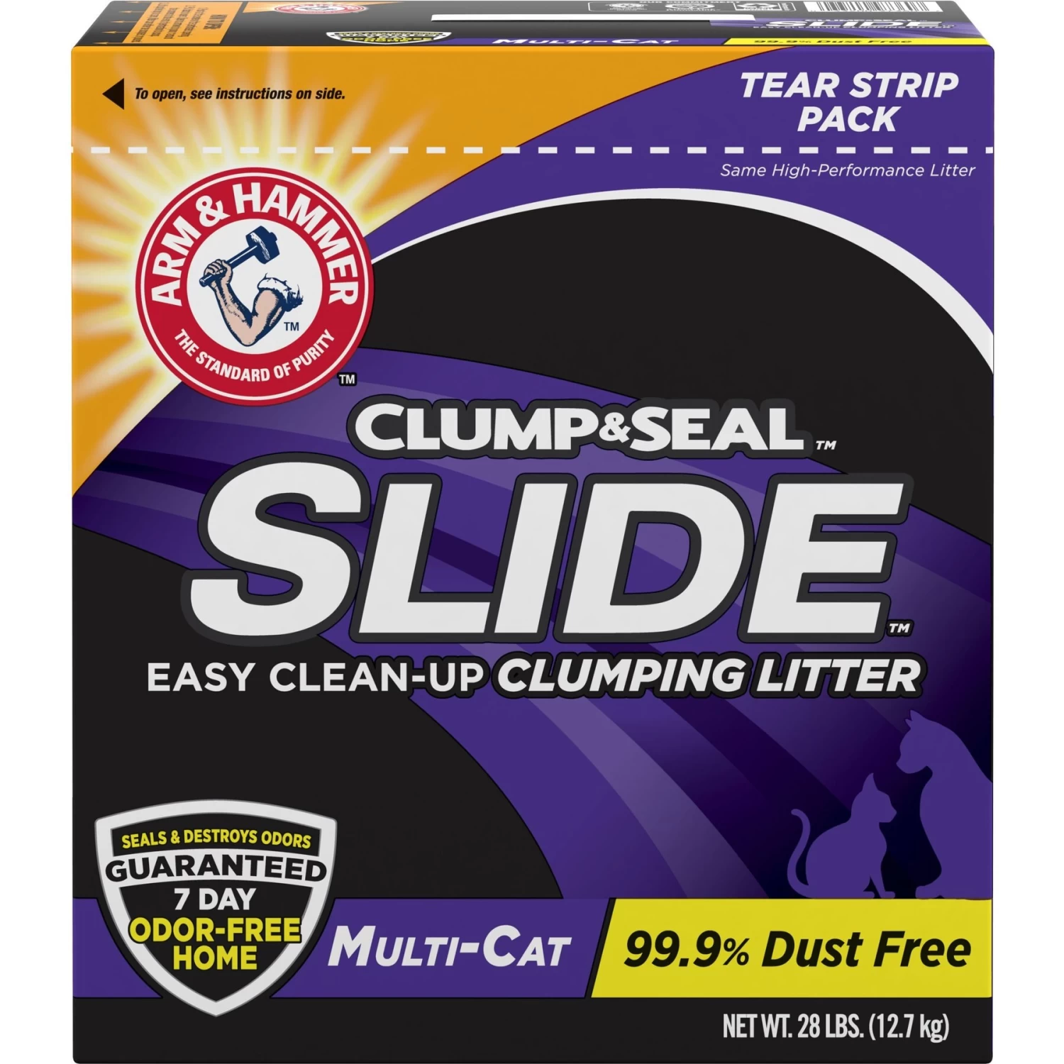 Arm & Hammer Litter Cat Litter Deodorizer Powder & Arm & Hammer Litter Slide Multi-Cat Scented Clumping Clay Cat Litter 7 Arm & Hammer Litter Cat Litter Deodorizer Powder & Arm & Hammer Litter Slide Multi-Cat Scented Clumping Clay Cat Litter - Image 5
