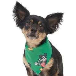 Disney Mickey Mouse Golden Days Personalized Dog & Cat Bandana -Cat Products Store 294293 PT6. AC SS1800 V1625153291