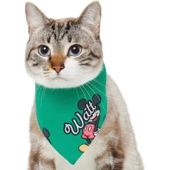 Disney Mickey Mouse Golden Days Personalized Dog & Cat Bandana -Cat Products Store 294293 PT7. AC SS1800 V1625151485