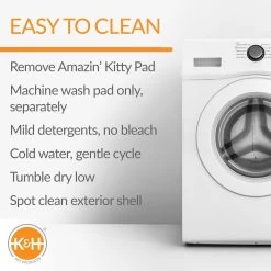 K&H Pet Products EZ Mount Bubble Pod Cat Window Perch -Cat Products Store 296522 PT5. AC SS1800 V1628201209