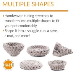 K&H Pet Products Cozy Knitted Woven Cute Cat & Kitten Bed -Cat Products Store 296539 PT1. AC SS1800 V1627945628