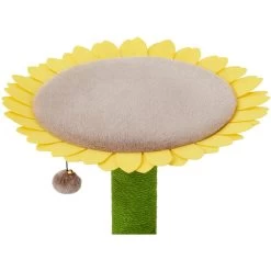 Frisco Sunflower Cat Scratching Post, Single Post -Cat Products Store 296690 PT2. AC SS1800 V1632855980
