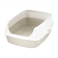 Frisco Decorative Side Table Cat Litter Box Cover & Frisco Open Top Cat Litter Box With Rim, Large -Cat Products Store 297992 PT5. AC SS1800 V1621303645