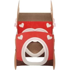 Frisco Valentine Love Carriage Cardboard Cat House, 2-Story -Cat Products Store 301565 PT2. AC SS1800 V1637694179