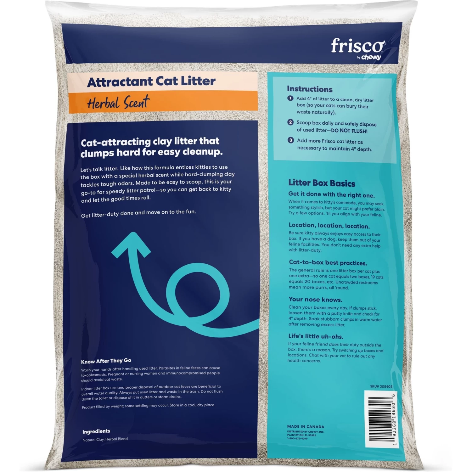 Frisco Attractant Multi-Cat Clumping Clay Cat Litter 5 Frisco Attractant Multi-Cat Clumping Clay Cat Litter - Image 3