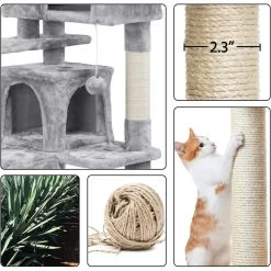 Yaheetech Cat Scratching Tree -Cat Products Store 306487 PT8. AC SS1800 V1679617635