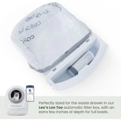 Casa Leo Leo's Loo Drawstring Waste Drawer Liners For Automatic Self-Cleaning Litter Boxes -Cat Products Store 306527 PT3. AC SS1800 V1703871567