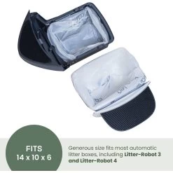 Casa Leo Leo's Loo Drawstring Waste Drawer Liners For Automatic Self-Cleaning Litter Boxes -Cat Products Store 306527 PT4. AC SS1800 V1703871567