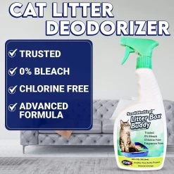 ZORBX Smell Nothing Litter Box Buddy Odor Remover, 24-oz Bottle -Cat Products Store 306746 PT2. AC SS1800 V1646781418