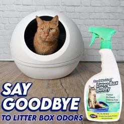 ZORBX Smell Nothing Litter Box Buddy Odor Remover, 24-oz Bottle -Cat Products Store 306746 PT3. AC SS1800 V1646784459