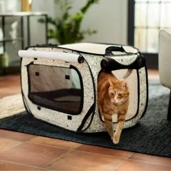 Frisco Collapsible Cat Cage, Litter Box, & Mat -Cat Products Store 306999 PT6. AC SS1800 V1634830497