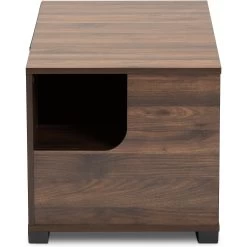 Baxton Studio Vere 2-Door Cat Litter Box Cover House -Cat Products Store 307851 PT6. AC SS1800 V1624314782