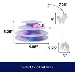 Frisco Unicorn & Rainbow Cat Tracks Cat Toy With Catnip -Cat Products Store 308891 PT1. AC SS1800 V1695760990