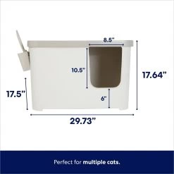 Frisco Multi-Function Covered Cat Litter Box, Jumbo 9 Frisco Multi-Function Covered Cat Litter Box, Jumbo -Cat Products Store 309855 PT1. AC SS1800 V1703194406
