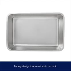 Frisco Stainless Steel Cat Litter Box -Cat Products Store 309857 PT2. AC SS1800 V1675279698