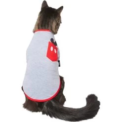Disney Mickey Mouse Pocket Dog & Cat T-shirt -Cat Products Store 311790 PT2. AC SS1800 V1643331248