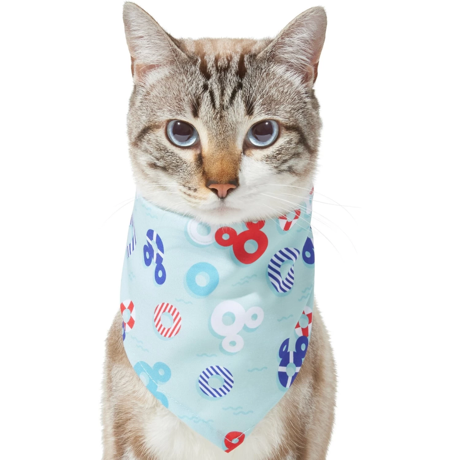 Disney Mickey Mouse Americana Nautical Dog & Cat Bandana 5 Disney Mickey Mouse Americana Nautical Dog & Cat Bandana - Image 3