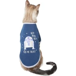 STAR WARS R2-D2 "Beep! Beep! Beep! Feed Me Treats!" Dog & Cat T-shirt -Cat Products Store 311865 PT2. AC SS1800 V1643326974