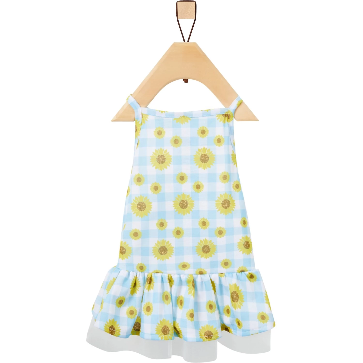 Frisco Sunflower Gingham Dog & Cat Dress 6 Frisco Sunflower Gingham Dog & Cat Dress - Image 4