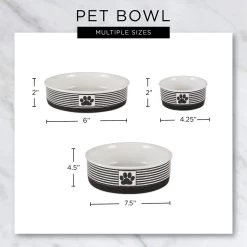 Bone Dry Meow Set Cat Bowl -Cat Products Store 313413 PT2. AC SS1800 V1631780554