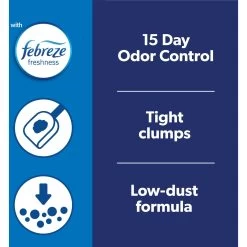 Fresh Step Outstretch Concentrated Febreze Freshness Scented Clumping Clay Cat Litter -Cat Products Store 314020 PT1. AC SS1800 V1694455029