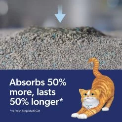 Fresh Step Outstretch Concentrated Febreze Freshness Scented Clumping Clay Cat Litter -Cat Products Store 314020 PT5. AC SS1800 V1694463391