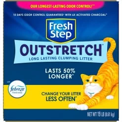 Fresh Step Outstretch Concentrated Febreze Freshness Scented Clumping Clay Cat Litter -Cat Products Store 314020 PT7. AC SS1800 V1694464737