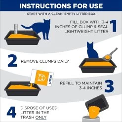 Arm & Hammer Litter Clump & Seal Lightweight Scented Clumping Cat Litter -Cat Products Store 325464 PT6. AC SS1800 V1663796930