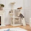Yaheetech 63.5-in Plush Cat Tree & Condo