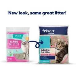 Frisco Relaxing Chamomile & Rose Scented Clumping Clay Cat Litter -Cat Products Store 325882 PT1. AC SS1800 V1657656886
