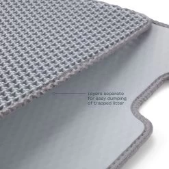 Casa Leo Leo's Loo Cat Litter Mat, Grey -Cat Products Store 329399 PT2. AC SS1800 V1657656890