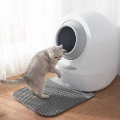 Casa Leo Leo's Loo Cat Litter Mat, Grey -Cat Products Store 329399 PT5. AC SS1800 V1651429288