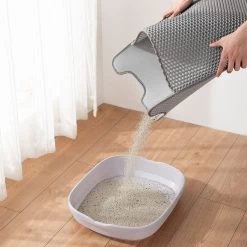 Casa Leo Leo's Loo Cat Litter Mat, Grey -Cat Products Store 329399 PT6. AC SS1800 V1657656890