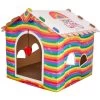 Frisco Pride Love Wins Cardboard Cat House