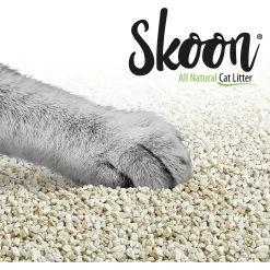 Skoon All Natural Fine-Grain Unscented Non-Clumping Cat Litter -Cat Products Store 333931 PT3. AC SS1800 V1633464075