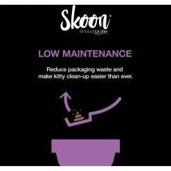 Skoon All Natural Lavender Scented Non-Clumping Cat Litter, 8-lb Bag -Cat Products Store 333933 PT5. AC SS1800 V1633464497
