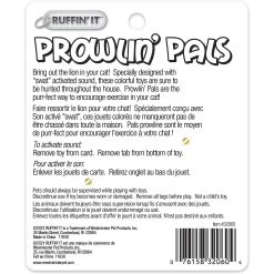 RUFFIN' IT Prowlin' Pals Assorted Cat Toy -Cat Products Store 336776 PT4. AC SS1800 V1634740037