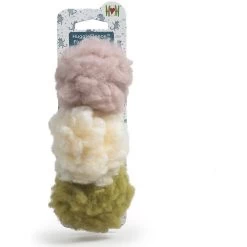 HuggleHounds HuggleFleece Ball Cat Toys, 3-pack -Cat Products Store 342262 PT1. AC SS1800 V1635300691