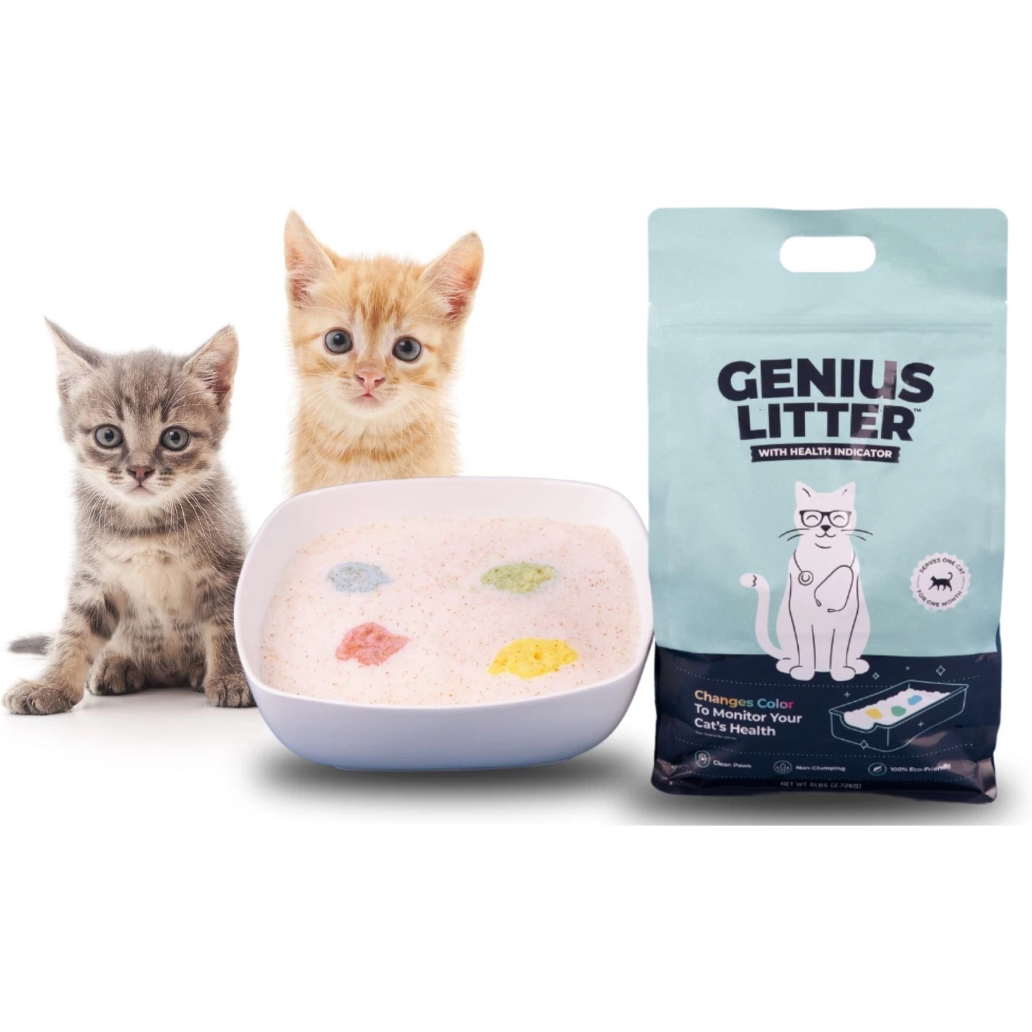 Alpha Paw Genius Litter With Health Indicator Cat Litter, 6-lbs 10 Alpha Paw Genius Litter With Health Indicator Cat Litter, 6-lbs - Image 8