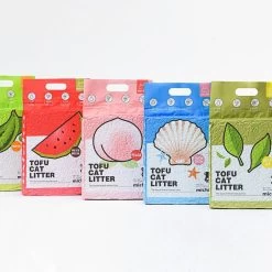 Michu Natural Clumping Flushable Tofu Cat Litter, 5.5-lbs Bag -Cat Products Store 344824 PT1. AC SS1800 V1635518493